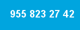 955 823 27 42 955 823 27 42